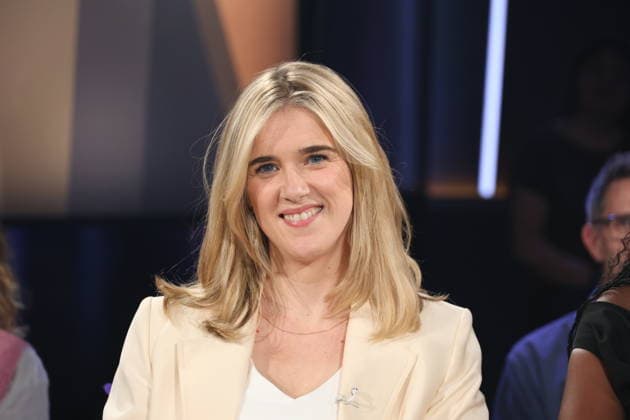 Katjana Gerz, Podcasterin und Moderatorin, zu Gast in der NDR Talk Show, Fototermin am 12.6.2026, Ausstrahlung der Sendung am 24.7.2026 im 3. Programm des NDR Fernsehen, Fernsehstudio Hamburg Lokstedt *** Katjana Gerz, podcaster and host, guest on the NDR Talk Show; photo op on June 12, 2026; the show will air on July 24, 2026, on NDR Television’s Channel 3; Hamburg Lokstedt TV studio