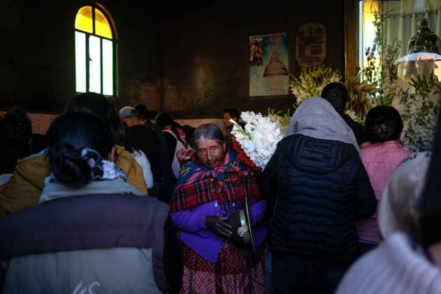 July 24, 2026, Guaqui, La Paz, Bolivia: GUAQUI, BOLIVIA Ã¢â‚¬ JULY 24, 2026: Devotees take part in the traditional Balseada Festival honoring Saint James the Apostle (Santiago ApoÂ³stol) on Lake Titicaca in Guaqui, Bolivia. The annual celebration features a ceremonial procession of decorated boats attended by residents, pilgrims and local authorities. Guaqui, La Paz Bolivia - ZUMAq101 20260724_zna_q101_239 Copyright: xCarlosxSoÂ¡NchezxNavasx