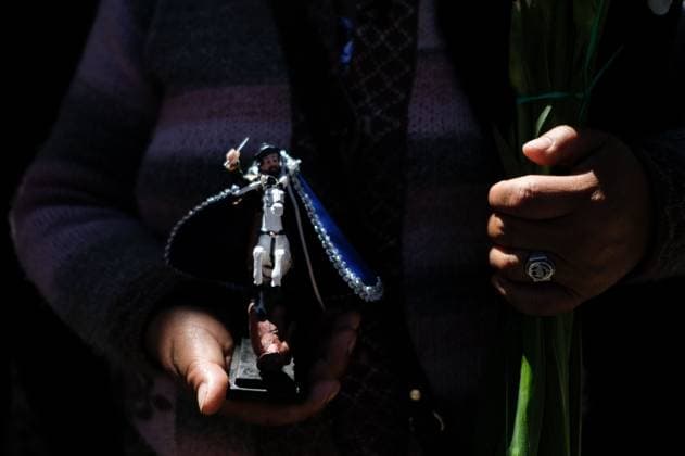 July 24, 2026, Guaqui, La Paz, Bolivia: GUAQUI, BOLIVIA Ã¢â‚¬ JULY 24, 2026: Devotees take part in the traditional Balseada Festival honoring Saint James the Apostle (Santiago ApoÂ³stol) on Lake Titicaca in Guaqui, Bolivia. The annual celebration features a ceremonial procession of decorated boats attended by residents, pilgrims and local authorities. Guaqui, La Paz Bolivia - ZUMAq101 20260724_zna_q101_247 Copyright: xCarlosxSoÂ¡NchezxNavasx