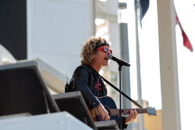 SAN DIEGO, CA - July 24rd: Billie Joe Armstrong from Green Day make a surprise appearance at San Diego Comic Con on July 24th, 2026 to promote Nimrods. Copyright: xTonyxFortex