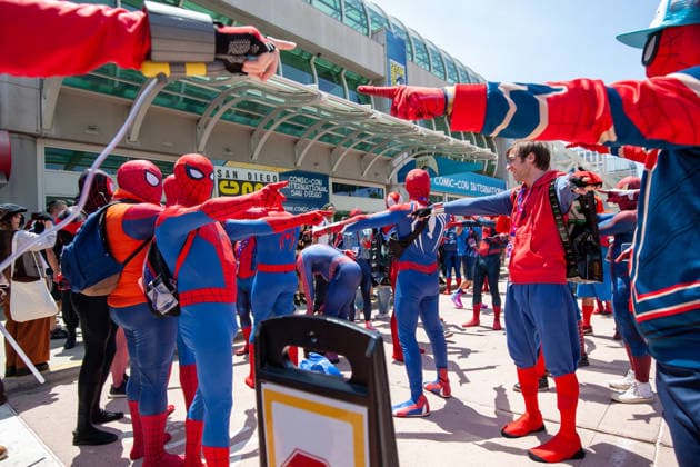 SAN DIEGO, CA - July 24rd: Atmosphere and Cosplay at and around San Diego Comic Con on July 24th. Copyright: xTonyxFortex