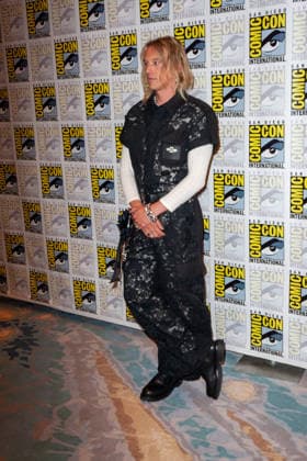 SAN DIEGO, CA - July 24rd: Jamie Campbell Bower at the Lord of the Rings: The Rings of Power press room during San Diego Comic Con on July 24th. Copyright: xTonyxFortex