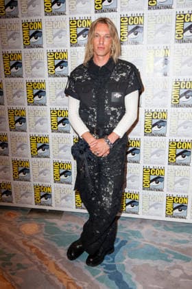SAN DIEGO, CA - July 24rd: Jamie Campbell Bower at the Lord of the Rings: The Rings of Power press room during San Diego Comic Con on July 24th. Copyright: xTonyxFortex
