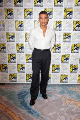 SAN DIEGO, CA - July 24rd: Ismael Cruz Cordova at the Lord of the Rings: The Rings of Power press room during San Diego Comic Con on July 24th. Copyright: xTonyxFortex