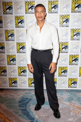 SAN DIEGO, CA - July 24rd: Ismael Cruz Cordova at the Lord of the Rings: The Rings of Power press room during San Diego Comic Con on July 24th. Copyright: xTonyxFortex