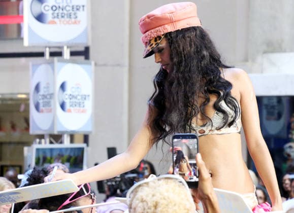 Tyla perform on Today Citi Concert Series at Rockefeller Plaza Featuring: Tyla Where: New York City, New York, United States When: 24 Jul 2026 Credit: Roger Wong INSTARimages EDITORIAL USE ONLY. NOT FOR USE BY NEWSPAPERS BASED IN THE UK. Copyright: xx instar55877092