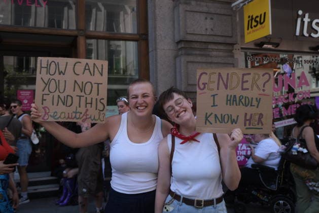 . 25 07 2026. London, United Kingdom. London Trans+ Pride March 2026. An estimated 100,000 trans people and allies join protest march through London with this year s theme, Our Future, Our Fight .  xMartynxWheatleyx xi-Imagesx IIM-26921-0006