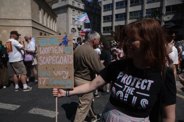 . 25 07 2026. London, United Kingdom. London Trans+ Pride March 2026. An estimated 100,000 trans people and allies join protest march through London with this year s theme, Our Future, Our Fight .  xMartynxWheatleyx xi-Imagesx IIM-26921-0010