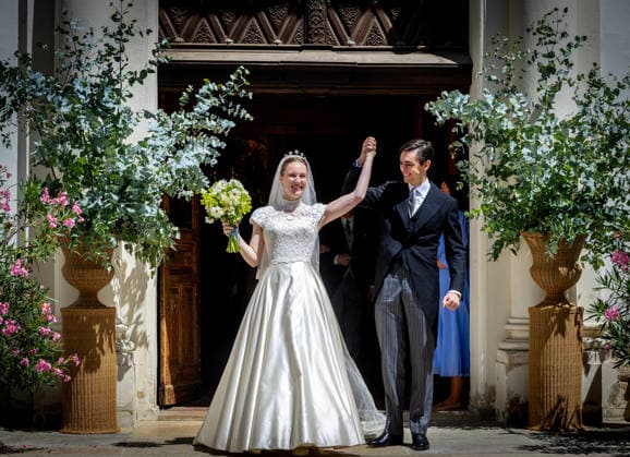 25-07-2026 Vienna Wedding of Austrian Archduchess Isabella (Isabella) of Austria and the Spanish nobleman Don Carlos de Palacio y Gaytan de Ayala in the Jesuit Church (Jesuitenkirche) in Vienna, Austria. Â  Copyright: xPPEx