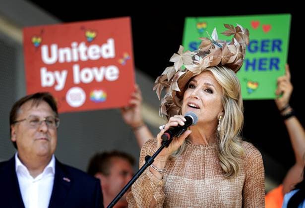 AMSTERDAM - Queen Maxima will perform the official opening of WorldPride 2026 in Vondelpark. Amsterdam is the host city for WorldPride because it has been 25 years since the first same-sex marriage was celebrated there. RAMON VAN FLYMEN ANP netherlands out - belgium out  Copyright: xx x564258643x originalFilename: 564258643.jpg