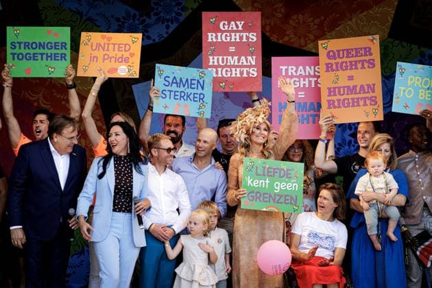 AMSTERDAM - Queen Maxima will perform the official opening of WorldPride 2026 in Vondelpark. Amsterdam is the host city for WorldPride because it has been 25 years since the first same-sex marriage was celebrated there. RAMON VAN FLYMEN ANP netherlands out - belgium out  Copyright: xx x564259564x originalFilename: 564259564.jpg