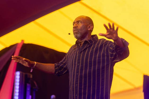 Sir Lenny Henry at Latitude Festival at Henham Park in Southwold, UK on 25 July 2026 Sir Lenny Henry performing at Henham Park in Southwold, UK on 25 July 2026, Credit:Stephen Keable Avalon UK, Suffolk, Southwold, Henham Park  Copyright: xStephenxKeablex xAvalonx 1118598735