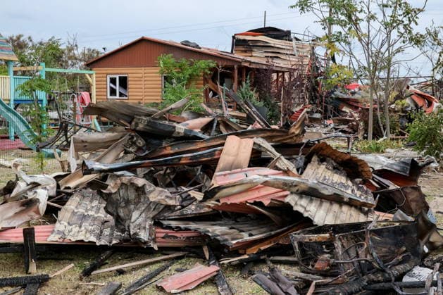 RUSSIA, ZAPOROZHYE REGION - JULY 25, 2026: The aftermath of a Ukrainian military strike on holiday parks in Kirillovka. According to recent reports, the strike killed 8 people and injured 14. Alexander Polegenko TASS  95429845
