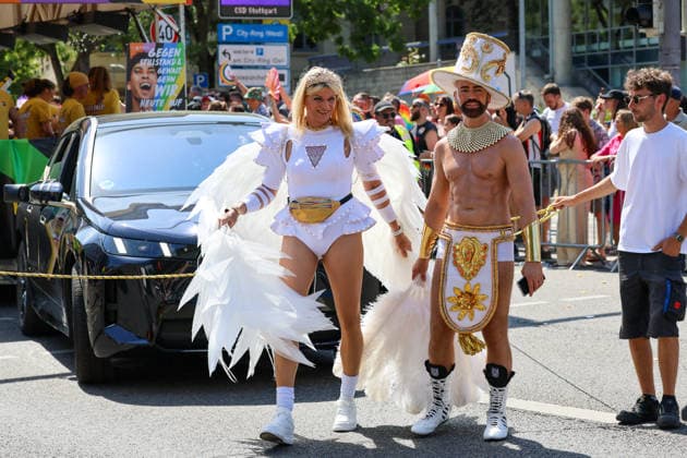 Themenbilder: Christopher Street Day, CSD Parade Stuttgart, 25.07.2026, Themenbilder: Christopher Street Day, CSD Parade Stuttgart, 25.07.2026, *** Themed Photos: Christopher Street Day, CSD Parade in Stuttgart, July 25, 2026, Themed Photos: Christopher Street Day, CSD Parade in Stuttgart, July 25, 2026, Copyright: xEibner-Pressefoto DimitrixDrofitx EP_ddh
