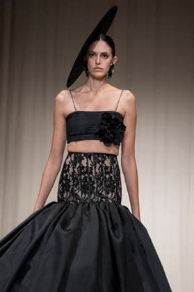 July 25, 2026, Madrid, Spain: A model walks the runway wearing a design by Flamentex during the Momad Fashion Week de Madrid in IFEMA. Madrid Spain  - ZUMAs197 20260725_aaa_s197_094 Copyright: xAtilanoxGarciax