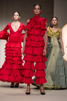 July 25, 2026, Madrid, Spain: A model walks the runway wearing a design by Flamentex during the Momad Fashion Week de Madrid in IFEMA. Madrid Spain  - ZUMAs197 20260725_aaa_s197_114 Copyright: xAtilanoxGarciax