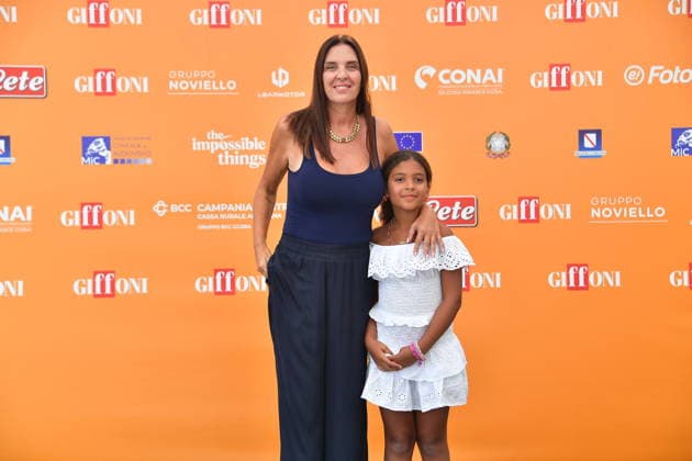 IPA86985362 - Giffoni Vallepiana Giffoni Festival 2026 Photocall for the short film Agnes ; Pictured: Gisella Marengo  Copyright: xVincenzoxLandix xVincenzoxLandix 86985362