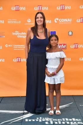 IPA86985377 - Giffoni Vallepiana Giffoni Festival 2026 Photocall for the short film Agnes ; Pictured: Gisella Marengo  Copyright: xVincenzoxLandix xVincenzoxLandix 86985377