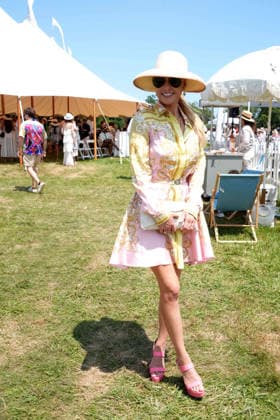 July 25, 2026, Bridgehampton, New York, Ny, USA: BILLIE SUNDAY BANKS attends Polo Hamptons,.Bridgehampton, NY.July 25, 2026. . Polo Hamptons,.Bridgehampton, NY.July 25, 2026. Bridgehampton, New York USA - ZUMAms4_ 20260725_faf_ms4_006 Copyright: xSoniaxMoskowitzxGordonx
