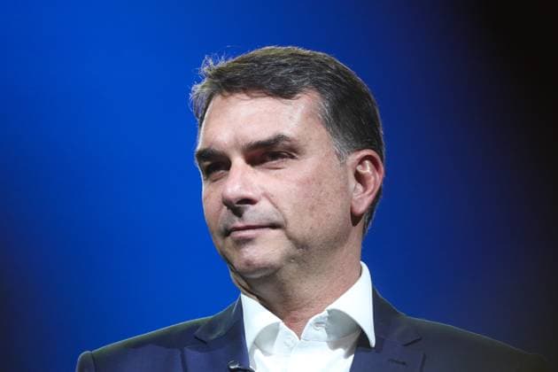PL officially nominates Flavio Bolsonaro for president. National convention of the Liberal Party (PL) that formalized the candidacy of Senator Flavio Bolsonaro (PL) for the presidency of the republic, at Mercado Pago Hall, in Arena Pacaembu, west zone of Sao Paulo, this Saturday, July 25, 2026. Sao Paulo Sao Paulo Brasil Copyright: xMarinaxUezimax