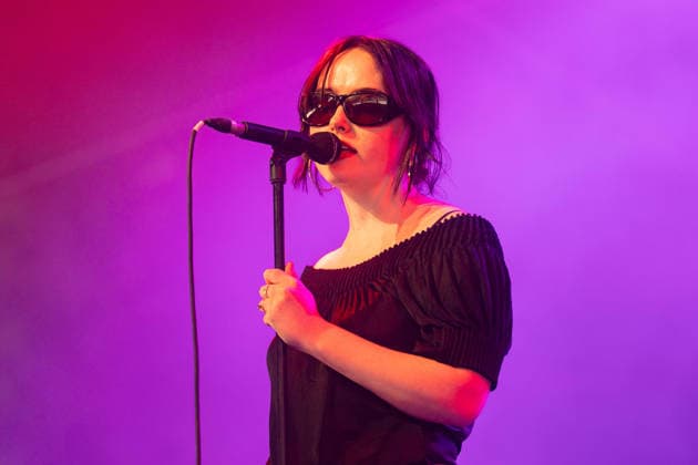 Just Mustard in concert at Latitude Festival at Henham Park in Southwold, UK on 25 July 2026 Katie Ball performing with Just Mustard in concert at Latitude Festival at Henham Park in Southwold, UK on 25 July 2026, Credit:Stephen Keable Avalon UK, Suffolk, Southwold, Henham Park  Copyright: xStephenxKeablex xAvalonx 1118645887