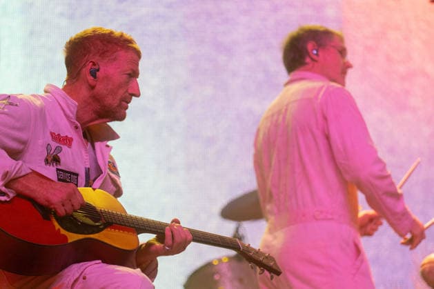 The Beta Band in concert at Latitude Festival at Henham Park in Southwold, UK on 25 July 2026 Richard Greentree, John Maclean performing with The Beta Band in concert at Latitude Festival at Henham Park in Southwold, UK on 25 July 2026, Credit:Stephen Keable Avalon UK, Suffolk, Southwold, Henham Park  Copyright: xStephenxKeablex xAvalonx 1118700079