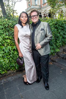 Salomea Noemi and Francis Fulton Smith attend the concert of Beethovens 9. Symphonie to open the annual Bayreuth Festival 2026 (Richard-Wagner-Festspiele) at Bayreuth Festspielhaus on July 25, 2026 in Bayreuth, Germany 150th Bayreuther Wagner Festival Opening *** Salomea Noemi and Francis Fulton Smith attend the concert featuring Beethoven s Symphony No. 9 to open the annual 2026 Bayreuth Festival (Richard Wagner Festival) at the Bayreuth Festspielhaus on July 25, 2026, in Bayreuth, Germany—the 150th Bayreuth Wagner Festival Opening