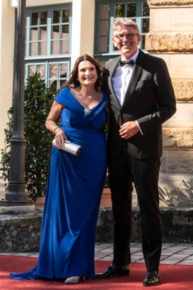 Christiane Goetz-Weimer and Wolfram Weimer attend the concert of Beethovens 9. Symphonie to open the annual Bayreuth Festival 2026 (Richard-Wagner-Festspiele) at Bayreuth Festspielhaus on July 25, 2026 in Bayreuth, Germany 150th Bayreuther Wagner Festival Opening *** Christiane Goetz Weimer and Wolfram Weimer attend the concert featuring Beethoven s Symphony No. 9 to open the annual 2026 Bayreuth Festival (Richard Wagner Festspiele) at the Bayreuth Festspielhaus on July 25, 2026, in Bayreuth, Germany—the 150th Bayreuth Wagner Festival Opening