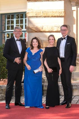 Wolfram Weimer, Christiane Goetz-Weimer, Aurelia Blume and Markus Blume attend the concert of Beethovens 9. Symphonie to open the annual Bayreuth Festival 2026 (Richard-Wagner-Festspiele) at Bayreuth Festspielhaus on July 25, 2026 in Bayreuth, Germany 150th Bayreuther Wagner Festival Opening *** Wolfram Weimer, Christiane Goetz Weimer, Aurelia Blume and Markus Blume attend the concert featuring Beethoven’s Ninth Symphony to open the annual 2026 Bayreuth Festival (Richard Wagner Festival) at the Bayreuth Festspielhaus on July 25, 2026, in Bayreuth, Germany—the 150th Bayreuth Wagner Festival Opening