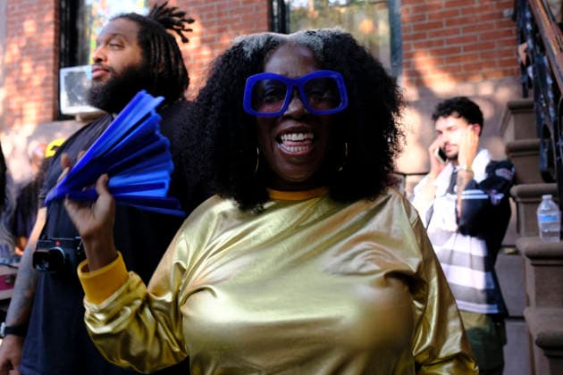 BROOKLYN, NY - JULY 25: Thousands of people attend Saint James Joy dance block party in Clinton Hill, Brooklyn in New York City on July 25, 2026. Copyright: xKatiexGodowskix
