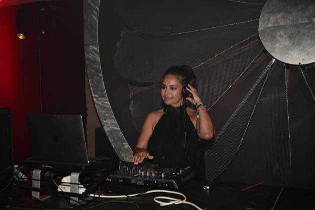 Gitta Saxx mit ihrem Projekt Saxx Beatz im Heizkessel bei der 16. Dresdner Schlössernacht 2026 an den Elbschlössern. Dresden, 25.07.2026 *** Gitta Saxx with her project Saxx Beatz at the Heizkessel during the 16th Dresden Castle Night 2026 at the Elbe Castles in Dresden, July 25, 2026 Copyright: xMatthiasxWehnertx