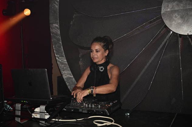 Gitta Saxx mit ihrem Projekt Saxx Beatz im Heizkessel bei der 16. Dresdner Schlössernacht 2026 an den Elbschlössern. Dresden, 25.07.2026 *** Gitta Saxx with her project Saxx Beatz at the Heizkessel during the 16th Dresden Castle Night 2026 at the Elbe Castles in Dresden, July 25, 2026 Copyright: xMatthiasxWehnertx