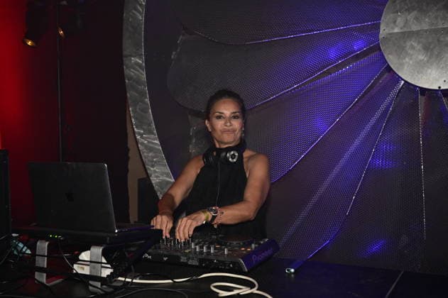 Gitta Saxx mit ihrem Projekt Saxx Beatz im Heizkessel bei der 16. Dresdner Schlössernacht 2026 an den Elbschlössern. Dresden, 25.07.2026 *** Gitta Saxx with her project Saxx Beatz at the Heizkessel during the 16th Dresden Castle Night 2026 at the Elbe Castles in Dresden, July 25, 2026 Copyright: xMatthiasxWehnertx