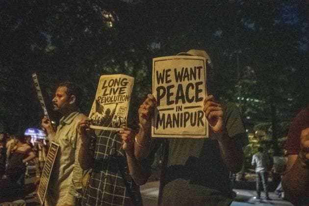 July 25, 2026, New Delhi, India: NEW DELHI, INDIA Ã¢â‚¬ JULY 25, 2026: Student protesters celebrate at Jantar Mantar following the resignation of India s Union Education Minister Dharmendra Pradhan, in New Delhi, India. Demonstrators hold placards reading Jeet ( Victory ), wave the Indian national flag and climb police barricades after the announcement, following days of nationwide protests over alleged irregularities in the country s education system. New Delhi India - ZUMAq101 20260725_zna_q101_381 Copyright: xAmitxShuklax