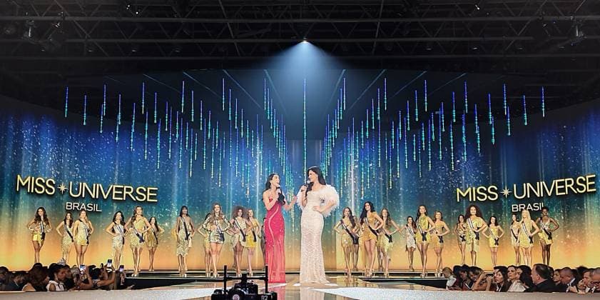 RECORD DATE NOT STATED Miss Universe Brazil 2026 Sao Paulo (SP), July 25, 2026 - Fashion Contest Miss Brazil - The 72nd edition of Miss Universe Brazil takes place this Saturday, July 25th, at Komplexo Tempo, in Sao Paulo. The winner of the competition will earn the right to represent Brazil at Miss Universe, the main international beauty pageant.(Foto: Leandro Chemalle Thenews2 imago images) Miss Universe Brazil 2026  Copyright: xLeandroxChemallex