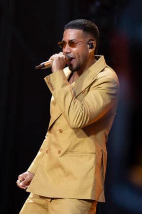 July 25, 2026, Madrid, Spain: American singer-songwriter Romeo Santos, seen live on stage during his performance Better Late Than Never at the Metropolitano stadium. Madrid Spain - ZUMAs197 20260725_aaa_s197_330 Copyright: xAtilanoxGarciax