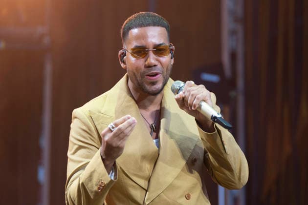 July 25, 2026, Madrid, Spain: American singer-songwriter Romeo Santos, seen live on stage during his performance Better Late Than Never at the Metropolitano stadium. Madrid Spain - ZUMAs197 20260725_aaa_s197_333 Copyright: xAtilanoxGarciax