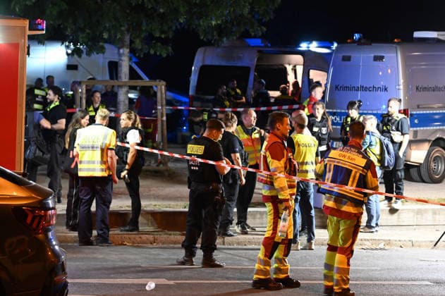 1 killed, more than 10 injured as vehicle ploughs into crowd at parade in Berlin BERLIN, GERMANY - JULY 26: Police and emergency services work at the scene of the incident in Berlin, Germany, on July 26, 2026. One person was killed and more than 10 injured Saturday after a vehicle drove into a crowd at a parade in downtown Berlin, German media reported, citing police. It occurred at around 10 pm local time (2000GMT) during the Christopher Street Day parade in the Tiergarten district. Police and emergency personnel treated the injured at the scene, though no further information was immediately available about their conditions. Volodymyr Sindieiev Anadolu Berlin Germany. Editorial use only. Please get in touch for any other usage.  Copyright: x2026xAnadoluxVolodymyrxSindieievx
