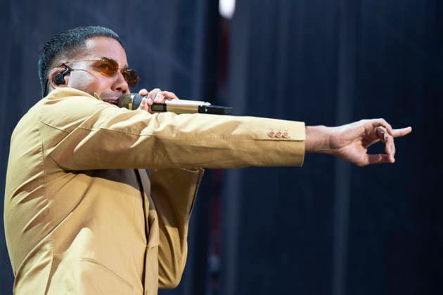 July 25, 2026, Madrid, Spain: American singer-songwriter Romeo Santos, seen live on stage during his performance Better Late Than Never at the Metropolitano stadium. Madrid Spain - ZUMAs197 20260725_aaa_s197_337 Copyright: xAtilanoxGarciax
