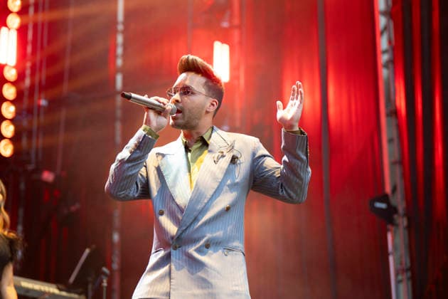 July 25, 2026, Madrid, Spain: Singer Prince Royce seen live on stage during his performance Better Late Than Never at the Metropolitano stadium. Madrid Spain - ZUMAs197 20260725_aaa_s197_347 Copyright: xAtilanoxGarciax