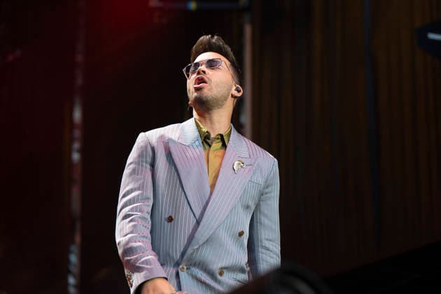 July 25, 2026, Madrid, Spain: Singer Prince Royce seen live on stage during his performance Better Late Than Never at the Metropolitano stadium. Madrid Spain - ZUMAs197 20260725_aaa_s197_348 Copyright: xAtilanoxGarciax