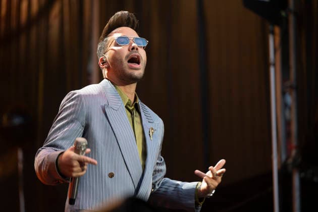 July 25, 2026, Madrid, Spain: Singer Prince Royce seen live on stage during his performance Better Late Than Never at the Metropolitano stadium. Madrid Spain - ZUMAs197 20260725_aaa_s197_349 Copyright: xAtilanoxGarciax