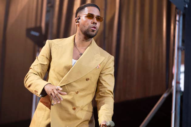 July 25, 2026, Madrid, Spain: American singer-songwriter Romeo Santos, seen live on stage during his performance Better Late Than Never at the Metropolitano stadium. Madrid Spain - ZUMAs197 20260725_aaa_s197_351 Copyright: xAtilanoxGarciax