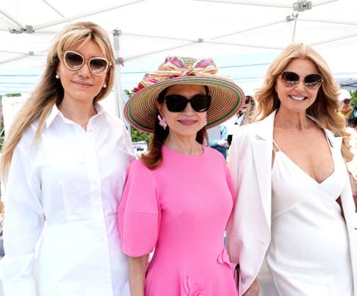 July 25, 2026, Bridgehampton, New York, Ny, USA: DEVORAH ROSE, JEAN SHAFIROFF and CHRISTIE BRINKLEY attend Polo Hamptons,.Bridgehampton, NY.July 25, 2026. . CHRISTIE BRINKLEY attends Polo Hamptons,.Bridgehampton, NY.July 25, 2026. . Polo Hamptons,.Bridgehampton, NY.July 25, 2026. Bridgehampton, New York USA - ZUMAms4_ 20260725_faf_ms4_024 Copyright: xSoniaxMoskowitzxGordonx