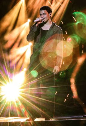 Music Concert - LA NOTTE DEI FIORI - SANREMO ESTATE Nicolo Filippucci on stage at La Notte dei Fiori in Sanremo. during LA NOTTE DEI FIORI - SANREMO ESTATE, Music Concert in SANREMO, Italy, July 25 2026 SANREMO PIAN DI NAVE SANREMO Italy Copyright: xRenataxRoattinox xLiveMediax LPM_2583766