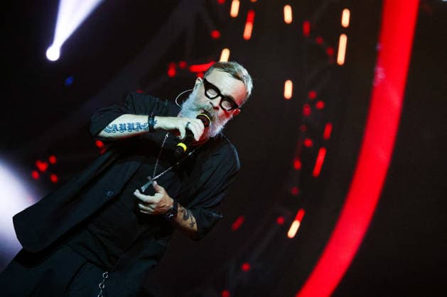 IPA87001170 - Marco Masini on stage at La Notte dei Fiori in Sanremo. during LA NOTTE DEI FIORI - SANREMO ESTATE, Music Concert in SANREMO, Italy, July 25, 2026  Copyright: xRenataxRoattino LiveMediax xx 87001170