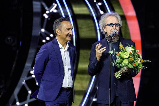 IPA87001168 - Fabio Concato on stage at La Notte dei Fiori in Sanremo. during LA NOTTE DEI FIORI - SANREMO ESTATE, Music Concert in SANREMO, Italy, July 25, 2026  Copyright: xRenataxRoattino LiveMediax xx 87001168