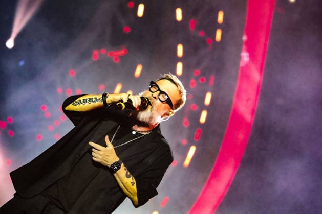 IPA87001272 - Marco Masini on stage at La Notte dei Fiori in Sanremo. during LA NOTTE DEI FIORI - SANREMO ESTATE, Music Concert in SANREMO, Italy, July 25, 2026  Copyright: xRenataxRoattino LiveMediax xx 87001272