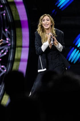 IPA87001316 - Sabrina Salerno on stage at La Notte dei Fiori in Sanremo. during LA NOTTE DEI FIORI - SANREMO ESTATE, Music Concert in SANREMO, Italy, July 25, 2026  Copyright: xRenataxRoattino LiveMediax xx 87001316