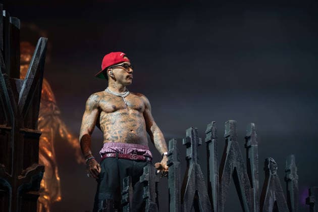 July 25, 2026, Salerno, Italy: Gionata Boschetti aka Sfera Ebbasta performs live at Piazza della LibertÃ during the Celebration Tour. Salerno Italy - ZUMAs197 20260725_aaa_s197_479 Copyright: xAndreaxGulx